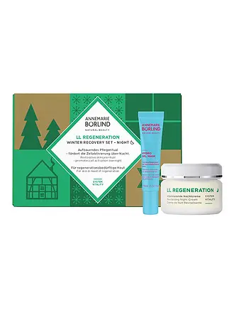 ANNEMARIE BÖRLIND | Geschenkset - LL REGENERATION Winter Recovery Night Set 50ml / 15ml | 